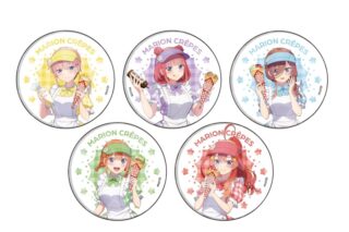 五等分の花嫁∽ ホログラム缶バッジ(57mm)01/クレープ店員ver. ブラインド(全5種)(描き下ろしイラスト)
 アニメイトで
2024年10月中旬発売