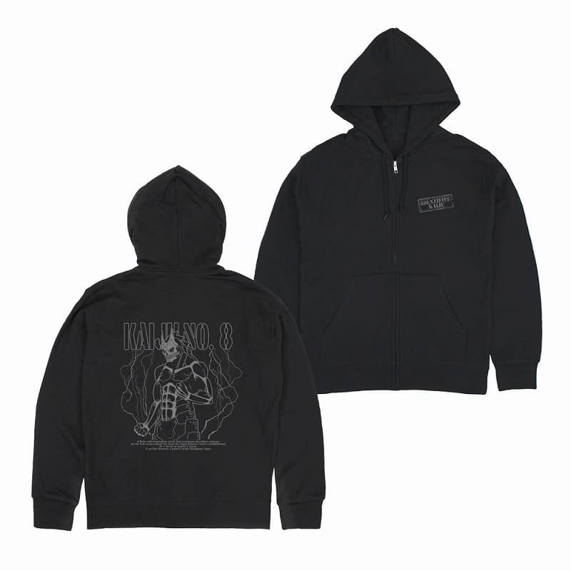 怪獣8号 ジップパーカー/BLACK-L
 
2024年10月中旬発売
で取扱中