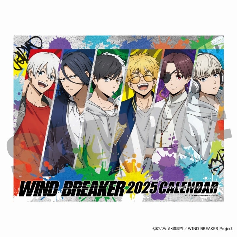 【カレンダー】WIND BREAKER 2025年卓上カレンダー
 アニメイトで
2024/10/19 発売