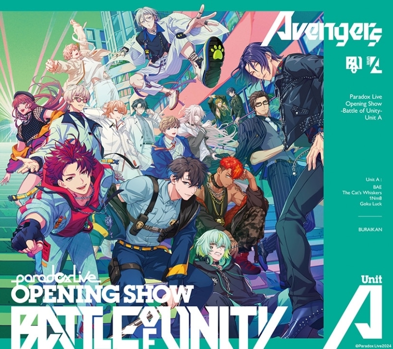 パラライ Opening Show -Battle of Unity- Unit A
 アニメイトで
2024/10/23 発売