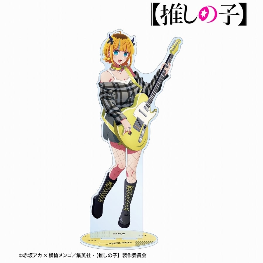 【推しの子】 描き下ろし MEMちょ ロックバンドver. 特大アクリルスタンド
 アニメイトで
2024/08/27 発売