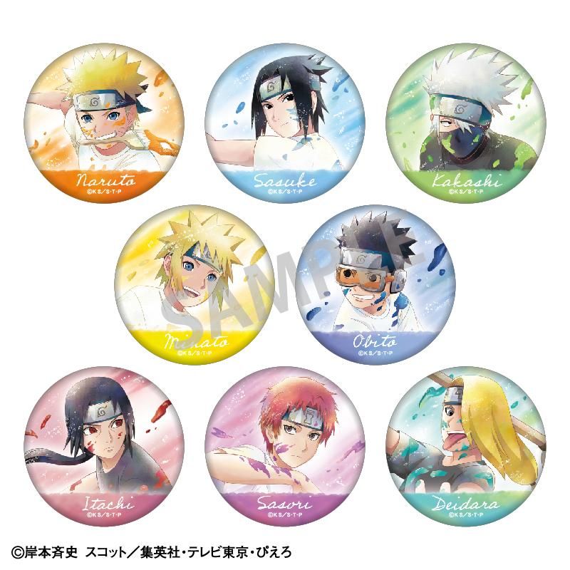 NARUTO & BORUTO NARUTO-ナルト- 疾風伝 トレーディング缶バッジ ペイント カミアニTOUCH eeo Storeで取扱中