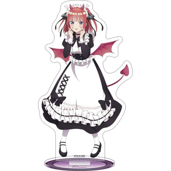 五等分の花嫁∽ アクリルスタンド (小悪魔メイド) 中野二乃 キャラアニで
                                                2024年10月12日発売