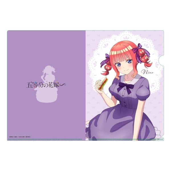 五等分の花嫁∽ 描き下ろし クリアファイル 二乃(アフタヌーンティーVer.) キャラアニで
                                                2024年11月発売