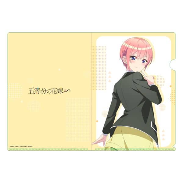 五等分の花嫁∽ 描き下ろし クリアファイル 一花(階段見返りVer.) キャラアニで
                                                2024年11月発売