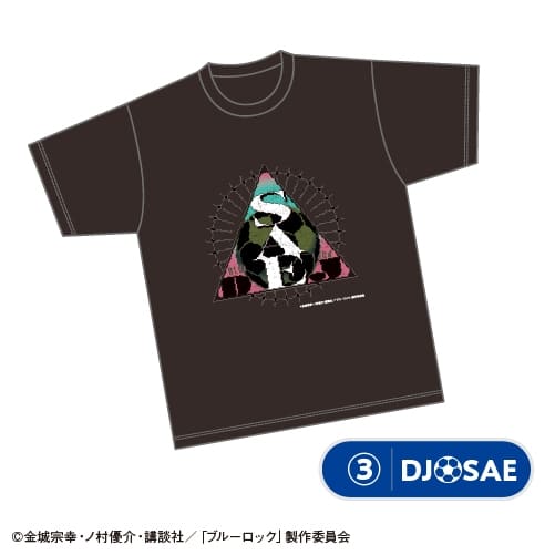 TVアニメ「ブルーロック」 コラボTシャツ ③DJ SAE
 アニメイトで
2024年11月発売