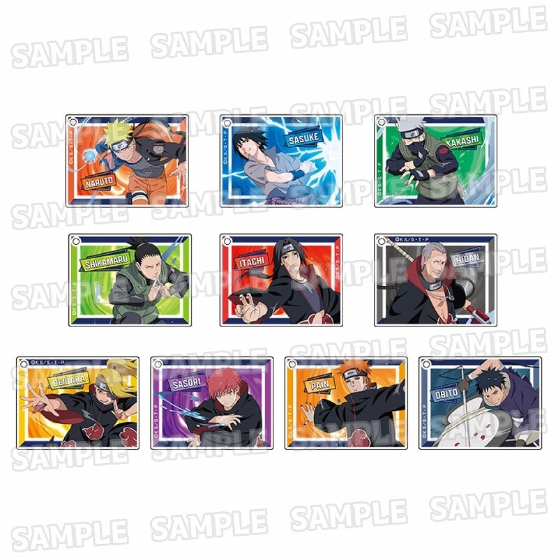 NARUTO-ナルト- 描き下ろしアクリルキーホルダーコレクション
 アニメイトで
12月発売