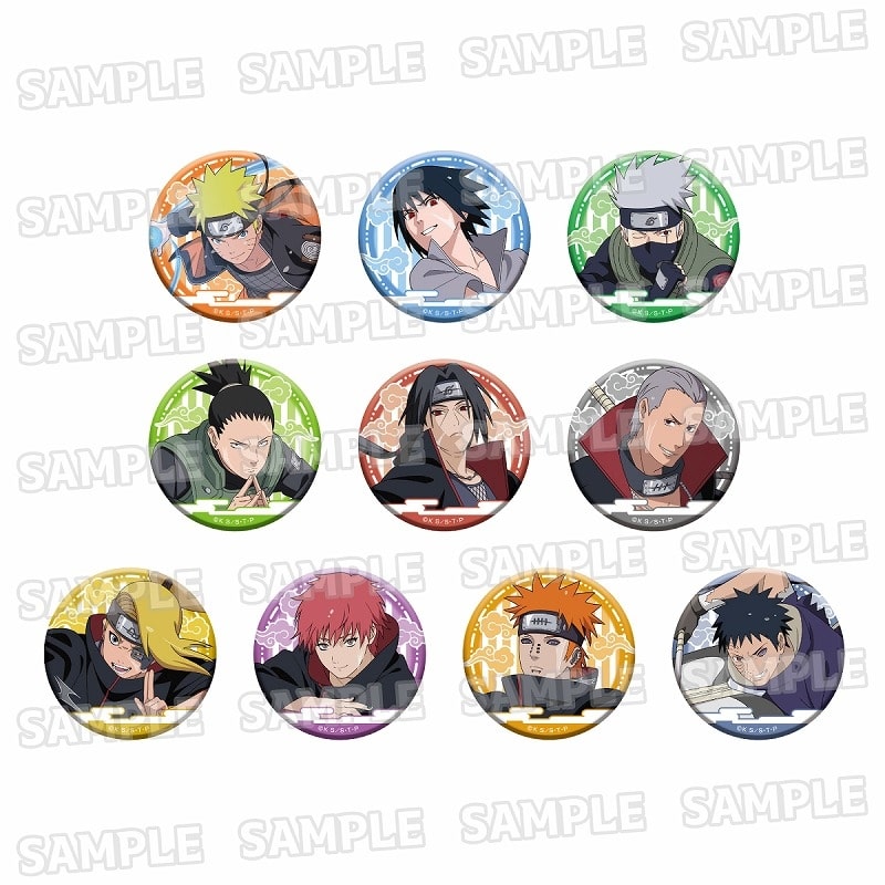 NARUTO-ナルト- 描き下ろし缶バッジコレクション
 アニメイトで
12月発売