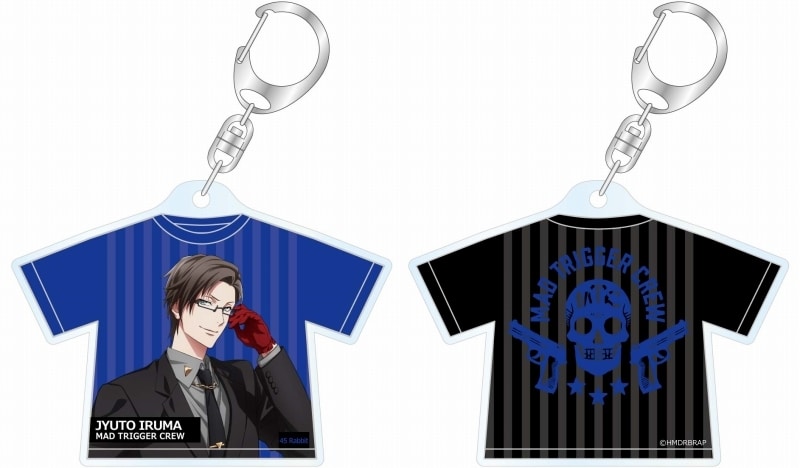 ヒプノシスマイク Tシャツアクリルキーホルダー 入間銃兎
 アニメイトで2023年12月発売