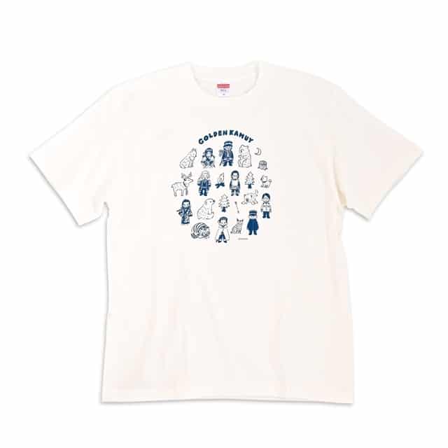 ゴールデンカムイ ビィズニィズ ビッグTシャツ(集合)
 アニメイトで2024年12月発売