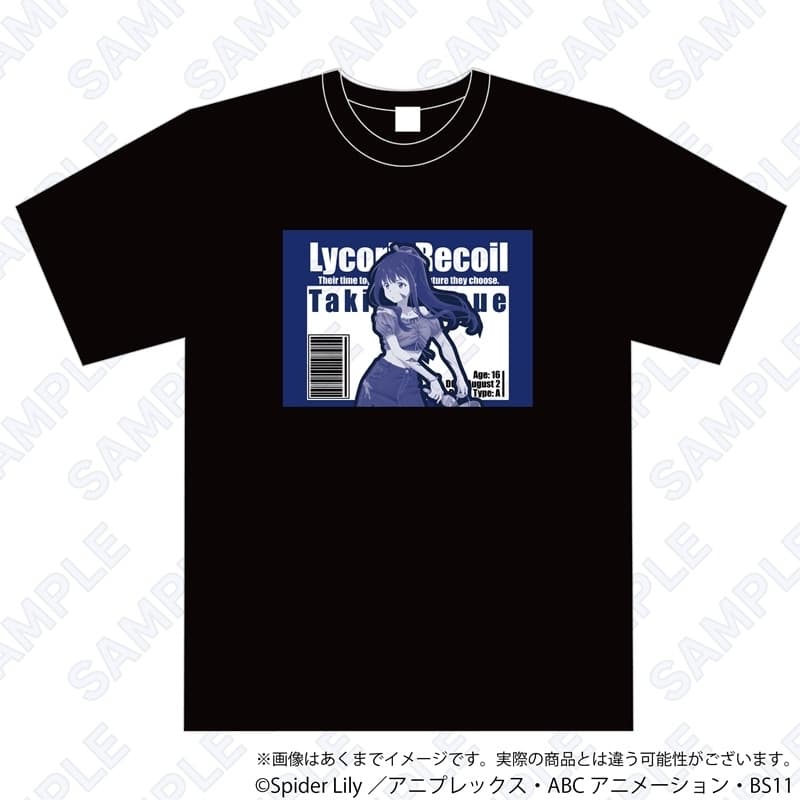 リコリス・リコイル Tシャツ ペインターver. Stand type 井ノ上たきな LL
 アニメイトで2023/06/16 発売