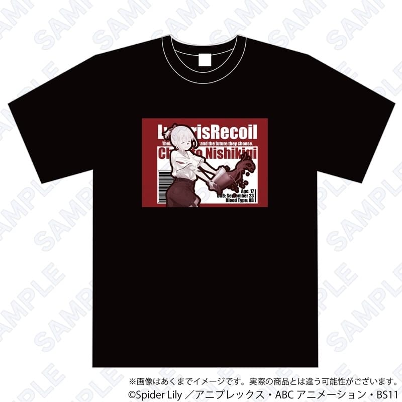 リコリス・リコイル Tシャツ ペインターver. Stand type 錦木千束 LL
 アニメイトで
2023/06/16 発売