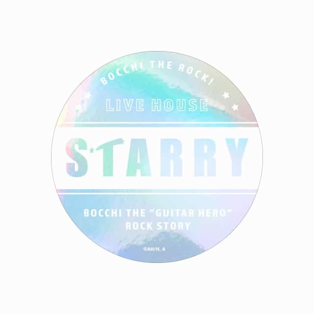 アニメ「ぼっち・ざ・ろっく!」 STARRY オーロラステッカー
 アニメイトで
2024/12/17 発売