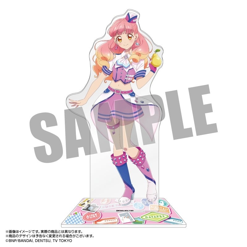 アイカツフレンズ! ×がたふぇす 描きおろし 超デカアクリルスタンド 友希あいね
 アニメイトで
2024年06月発売