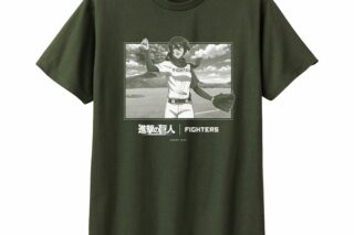 進撃の巨人×パ・リーグ6球団コラボ 2024進撃の巨人/北海道日本ハムファイターズ Tシャツ (ミカサ) XLサイズ
 アニメイトで
2024年11月上旬発売