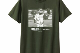 進撃の巨人×パ・リーグ6球団コラボ 2024進撃の巨人/北海道日本ハムファイターズ Tシャツ (エレン) Mサイズ
 アニメイトで
2024年11月上旬発売