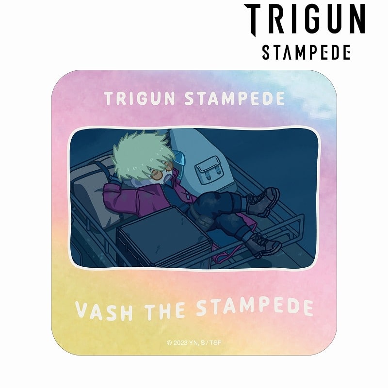 TVアニメ「TRIGUN STAMPEDE」 ヴァッシュ・ザ・スタンピード ゆるコマ オーロラステッカー ver.B
 アニメイトで2025/02/07 発売