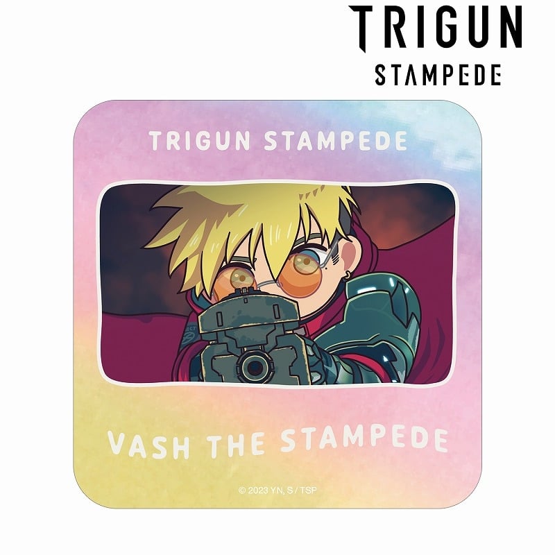 TVアニメ「TRIGUN STAMPEDE」 ヴァッシュ・ザ・スタンピード ゆるコマ オーロラステッカー ver.A
 アニメイトで2025/02/07 発売