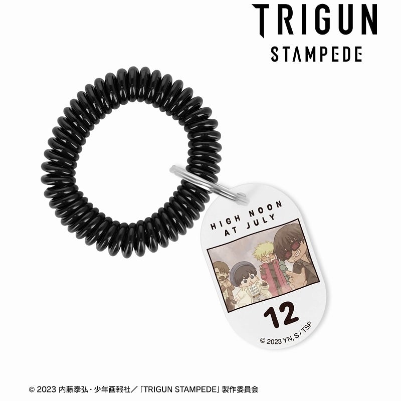 TVアニメ「TRIGUN STAMPEDE」 集合 ゆるコマ ロッカーキー風アクリルキーホルダー
 アニメイトで2025/02/07 発売