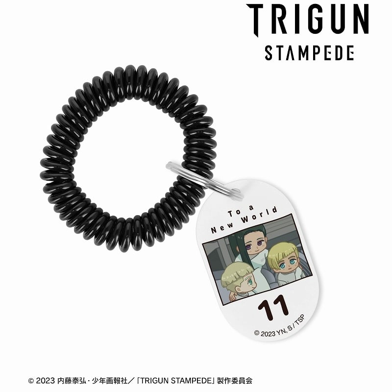 TVアニメ「TRIGUN STAMPEDE」 ヴァッシュ&ナイヴズ&レム ゆるコマ ロッカーキー風アクリルキーホルダー
 アニメイトで2025/02/07 発売