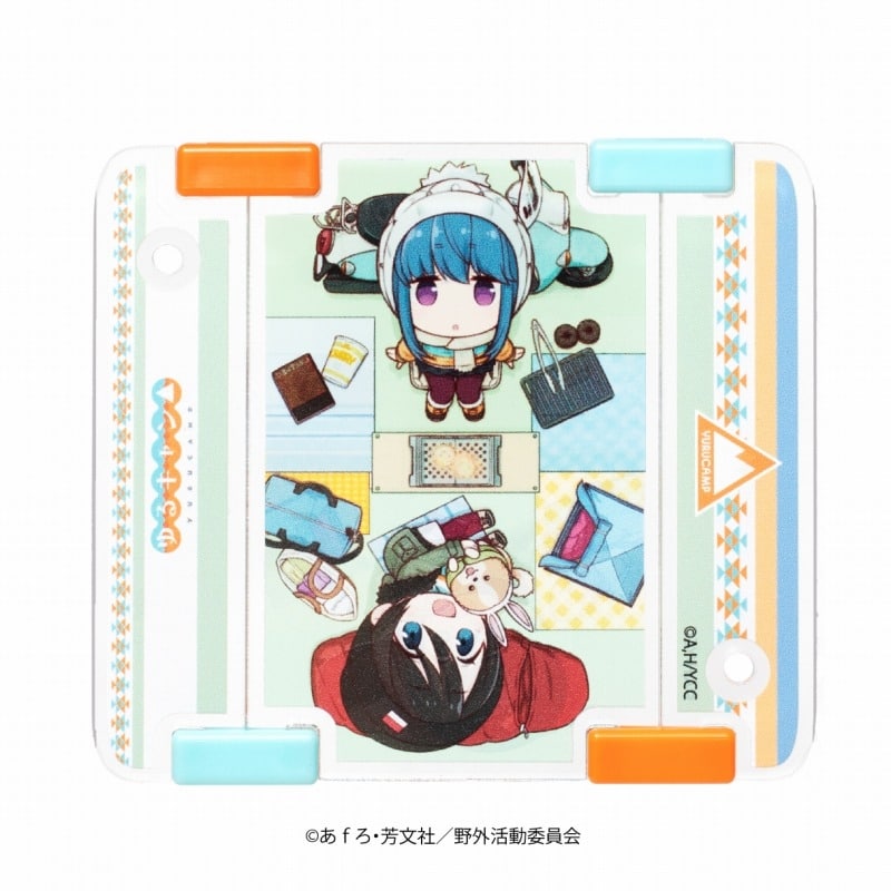 ゆるキャン△ つなぐアクリルキーホルダー リン&恵那
 アニメイトで
2023年05月発売