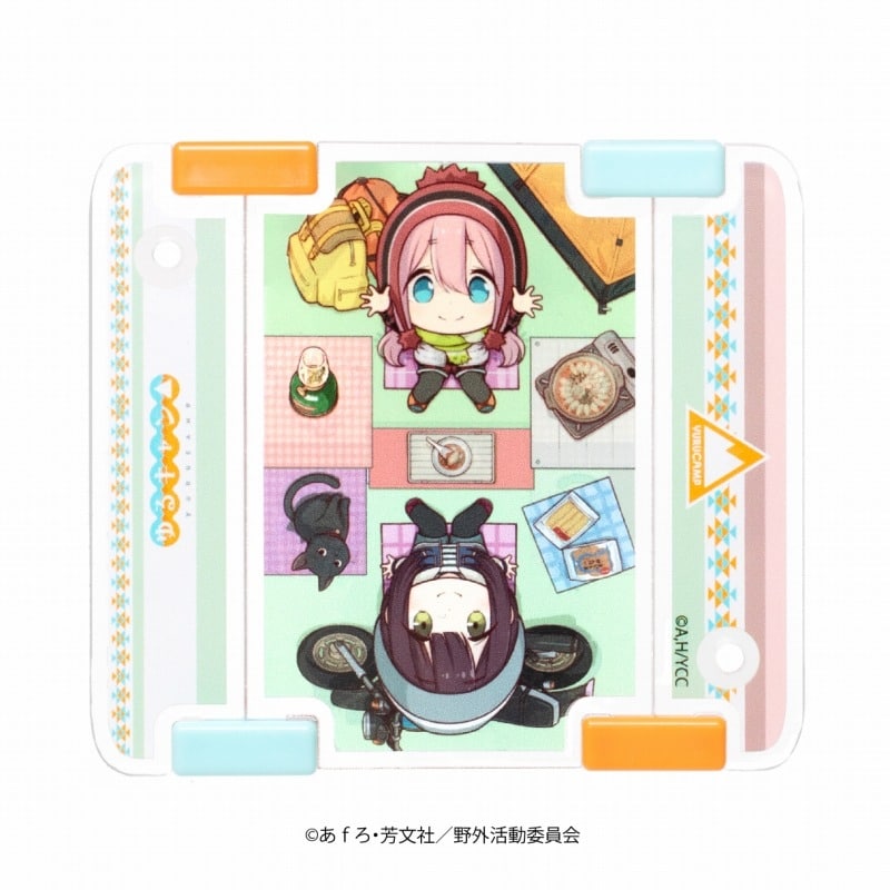 ゆるキャン△ つなぐアクリルキーホルダー なでしこ&綾乃
 アニメイトで
2023年05月発売