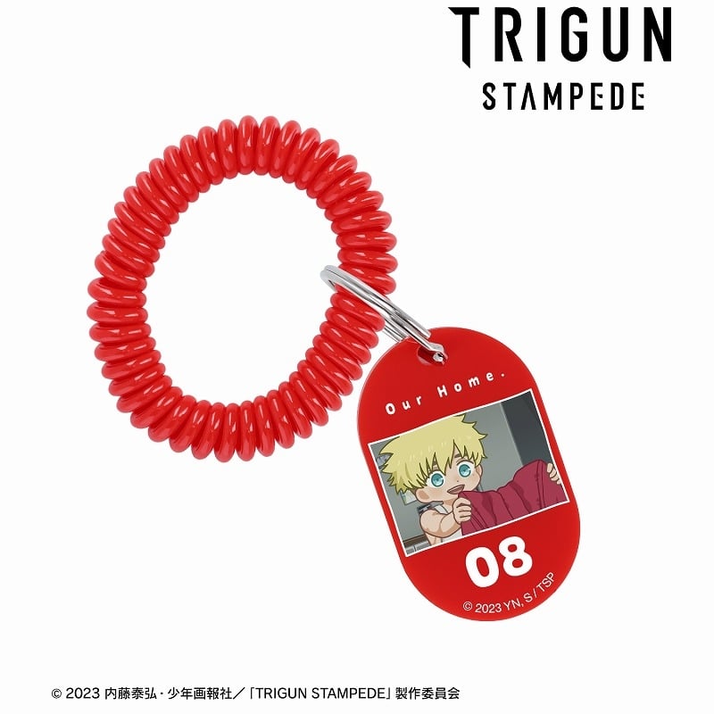 TVアニメ「TRIGUN STAMPEDE」 ヴァッシュ・ザ・スタンピード ゆるコマ ロッカーキー風アクリルキーホルダー ver.C
 アニメイトで2025/02/07 発売