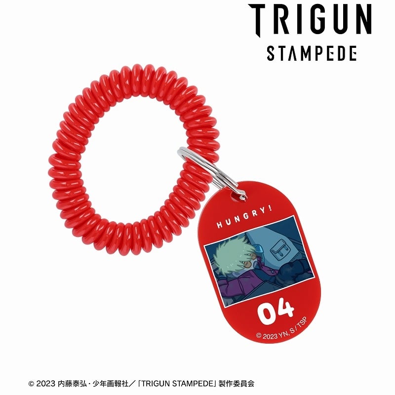 TVアニメ「TRIGUN STAMPEDE」 ヴァッシュ・ザ・スタンピード ゆるコマ ロッカーキー風アクリルキーホルダー ver.B
 アニメイトで2025/02/07 発売