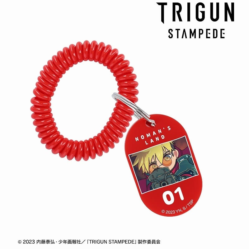 TVアニメ「TRIGUN STAMPEDE」 ヴァッシュ・ザ・スタンピード ゆるコマ ロッカーキー風アクリルキーホルダー ver.A
 アニメイトで2025/02/07 発売