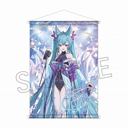 初音ミク あやかしステージ タペストリー 九尾 きゅうび                     ホビーストックで2024年11月発売