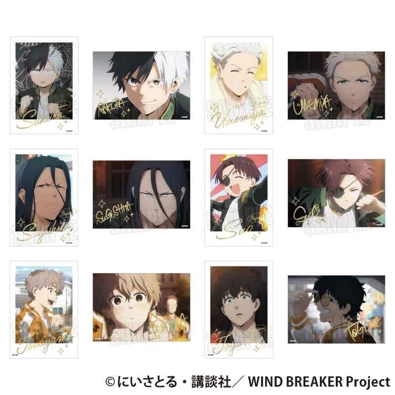 WIND BREAKER トレーディング箔押しブロマイド
 アニメイトで
2024年11月下旬発売