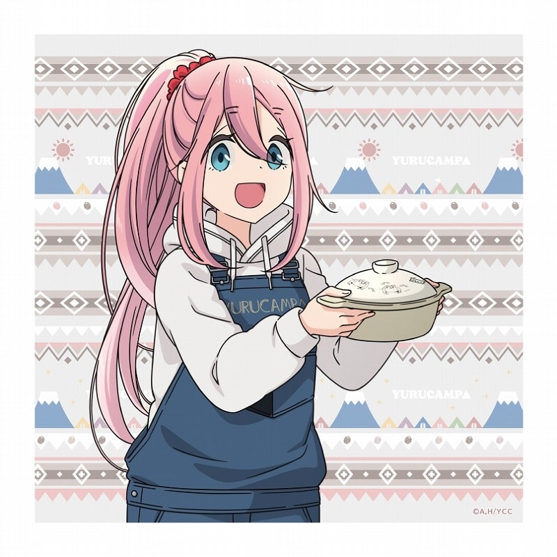 ゆるキャン YURUCAMP△BASE ハンドタオル なでしこ
 アニメイトで
2023年08月 上旬 発売