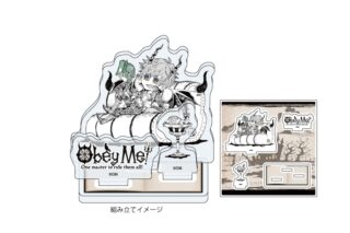 Obey Me! アクリルスタンドプレート02/マモン(ミニキャライラスト)
 アニメイトで2024年12月 下旬 発売予定