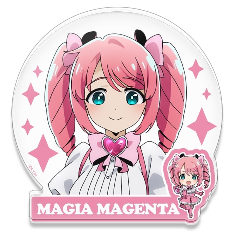 魔法少女にあこがれて アクリルコースター マジアマゼンタ
 
2024年11月中旬発売