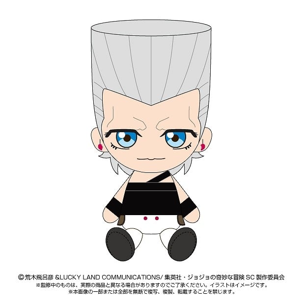 ジョジョの奇妙な冒険 Chibiぬいぐるみ ジャン・ピエール・ポルナレフ
 アニメイトで
2024年12月発売