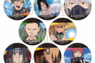 NARUTO-ナルト- トレーディングメモリーズ缶バッジ
 アニメイトで
12月下旬発売