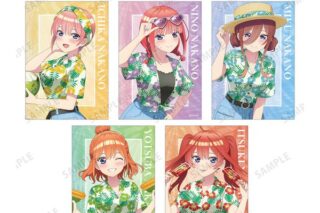 五等分の花嫁∽ 描き下ろし アロハシャツver. ブロマイド5枚セット キャラアニで
                                                2024年12月発売