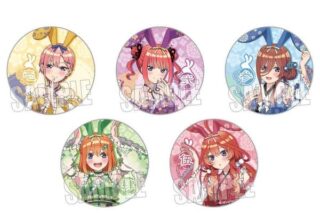 五等分の花嫁∽ トレーディング缶バッジ 和装バニーver.  キャラアニで
                                                2024年11月発売