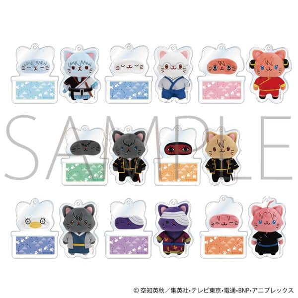 銀魂 withCAT photograph Ver. おやすみスライドアクリルキーホルダーコレクション 【1BOX】 キャラアニで
                                                2024年12月発売