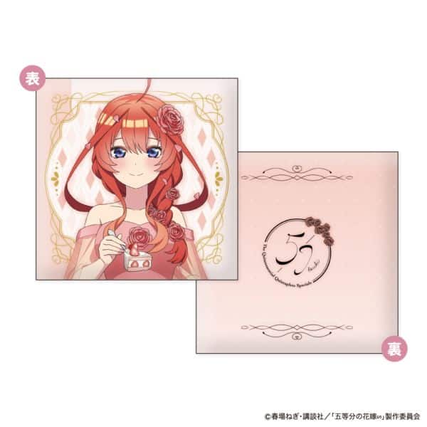 五等分の花嫁∽ スクエアミニクッション First Bite Ver. E:中野五月キャラアニで
                                                2025年01月発売