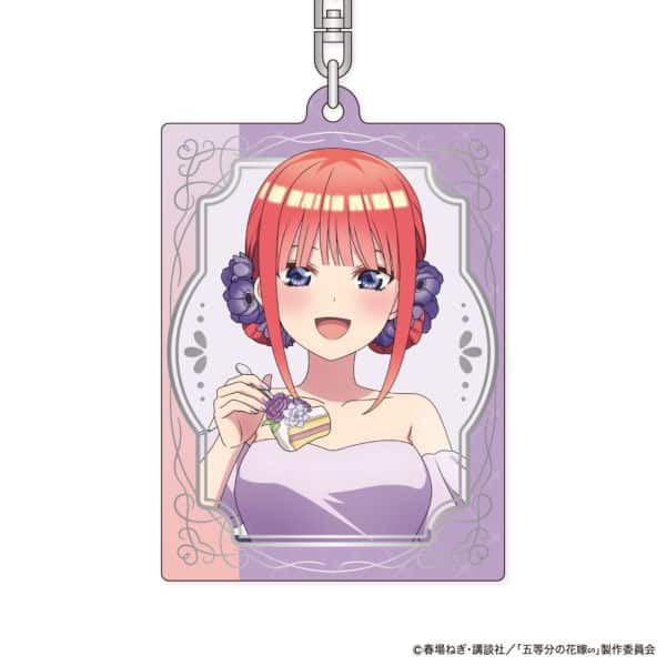 五等分の花嫁∽ メタルキーホルダー First Bite Ver. B:中野二乃 キャラアニで
                                                2025年01月発売