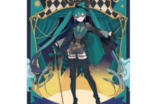 初音ミク シングルクリアファイル 初音ミク ブラックサーカス アニメイトで2024年12月発売