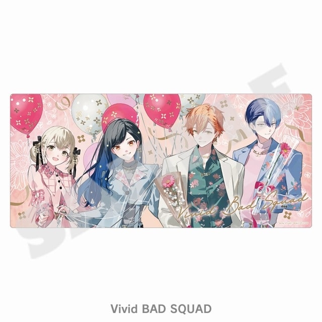 プロセカ プロジェクトセカイ 4th Anniversary 感謝祭デスクマット Vivid BAD SQUAD
 アニメイトで
2024/10/12 発売