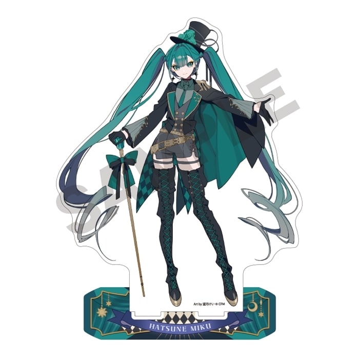 初音ミク アクリルスタンド 初音ミク ブラックサーカス アニメイトで2024年12月発売