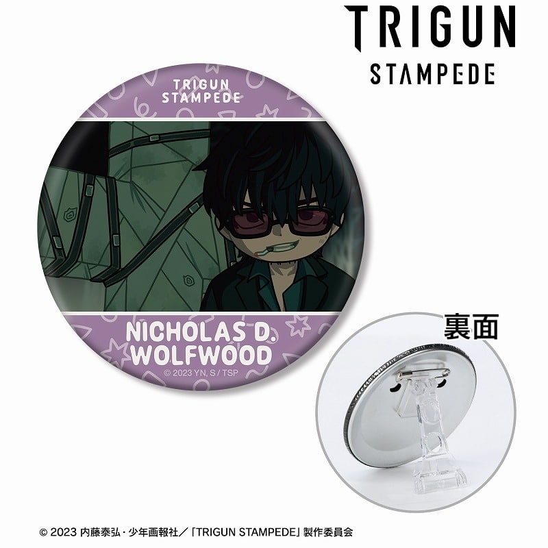 TVアニメ「TRIGUN STAMPEDE」 ニコラス・D・ウルフウッド ゆるコマ 3WAY缶バッジ ver.A
 アニメイトで2025/03/07 発売