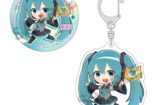 初音ミク 缶バッジ&アクリルキーホルダーセット 初音ミク エンジョイ大阪2024 アニメイトで2024年12月発売