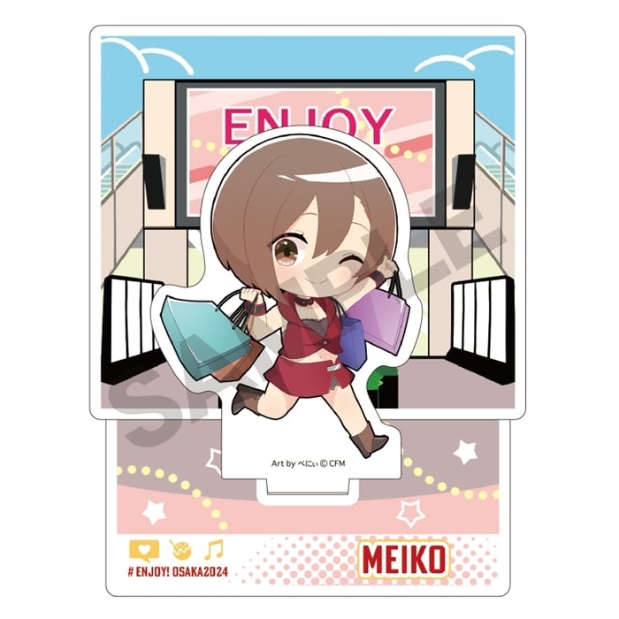 初音ミク ジオラマアクリルスタンド MEIKO エンジョイ大阪2024 アニメイトで2024年12月発売