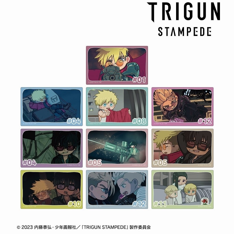 TVアニメ「TRIGUN STAMPEDE」 トレーディング ゆるコマ カードステッカー
 アニメイトで2025/03/07 発売