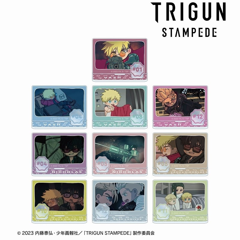 TVアニメ「TRIGUN STAMPEDE」 トレーディング ゆるコマ パーツ付きアクリルスタンド
 アニメイトで2025/03/07 発売