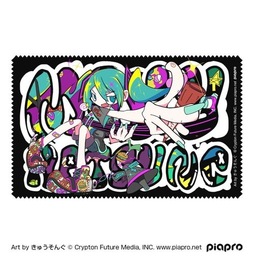 【再販】初音ミク クリーナークロス きゅうそんぐ Ver.                     ホビーストックで2024年12月発売